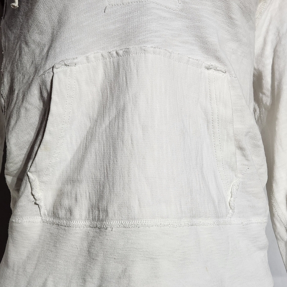 J. Crew Women’s French Terry Distressed Hoodie, Size XS - Picture 8 of 9